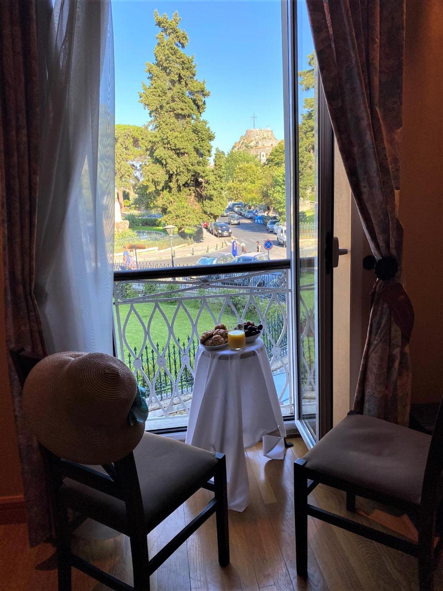 Palazzo Luxury Suite - View To Liston Square & Old Fortress Of Corfu Old Town エクステリア 写真