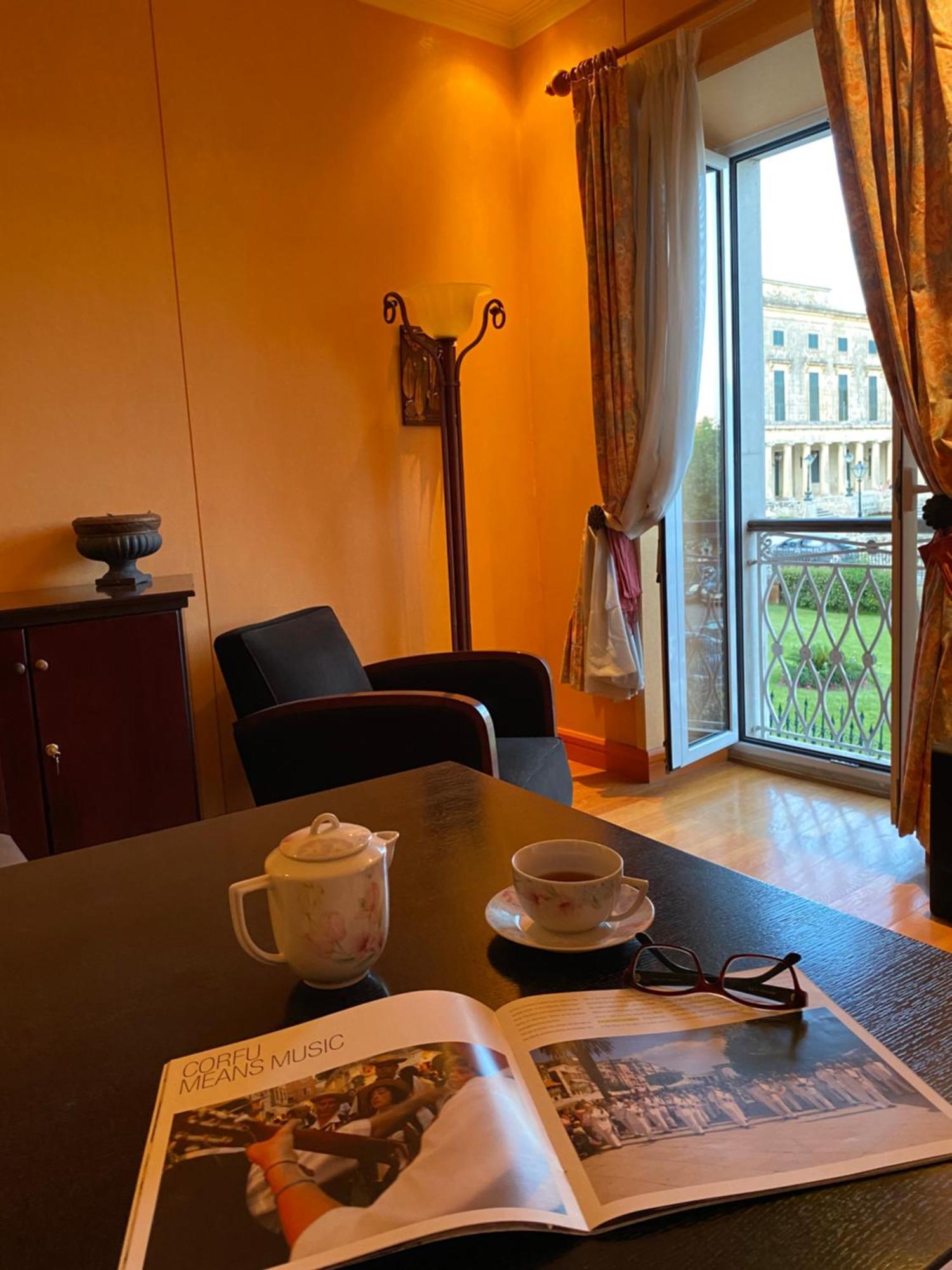 Palazzo Luxury Suite - View To Liston Square & Old Fortress Of Corfu Old Town エクステリア 写真