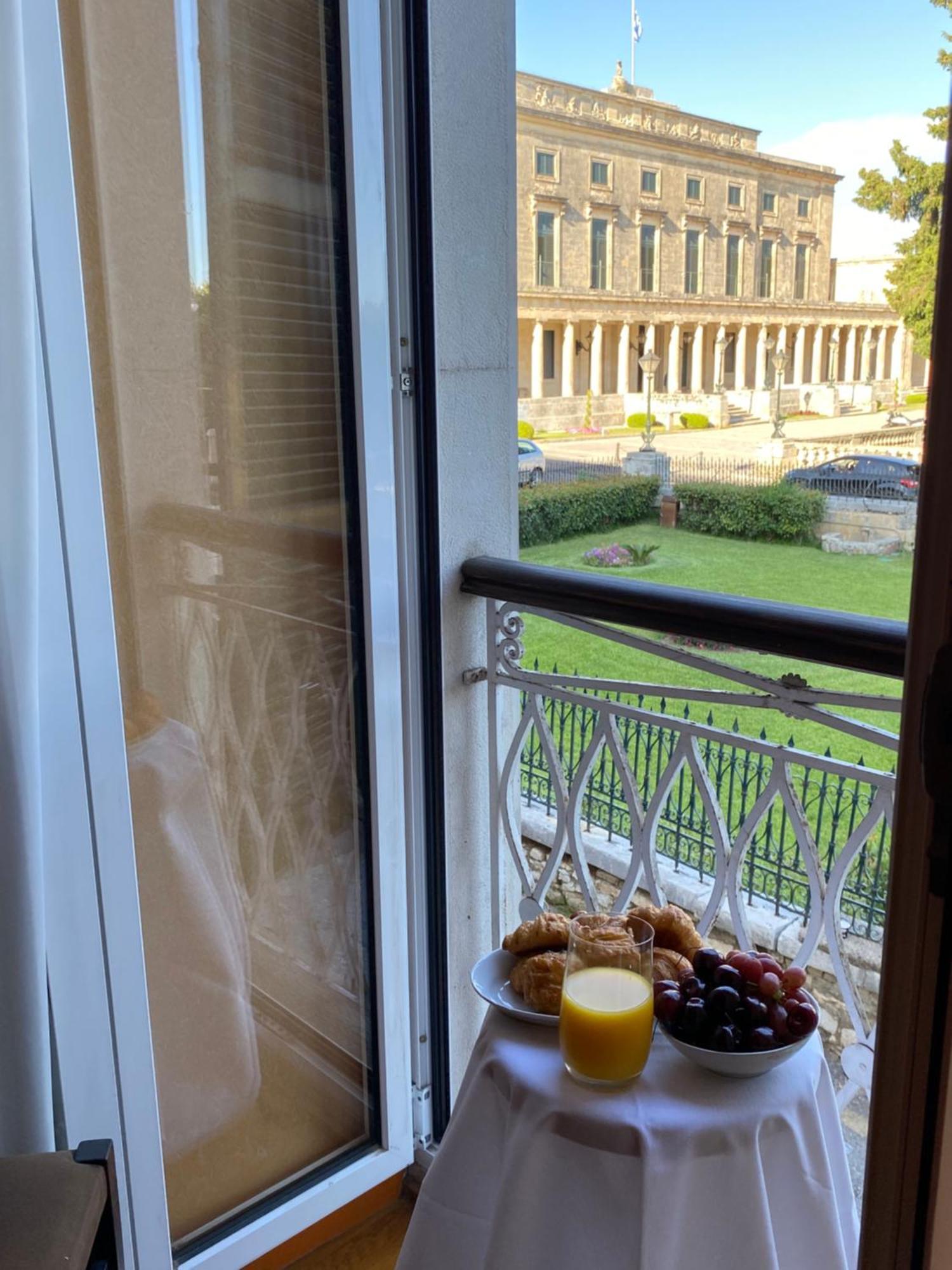 Palazzo Luxury Suite - View To Liston Square & Old Fortress Of Corfu Old Town エクステリア 写真