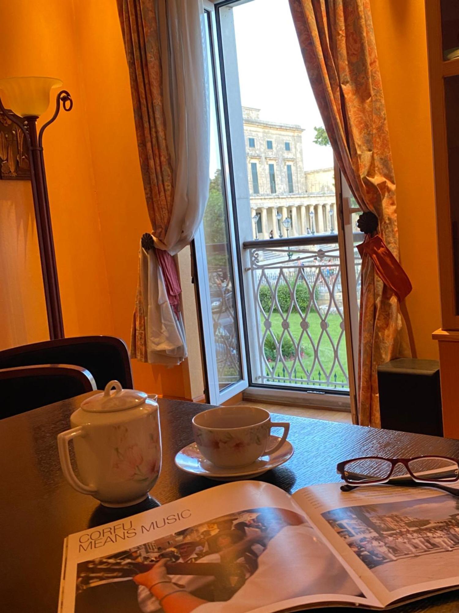 Palazzo Luxury Suite - View To Liston Square & Old Fortress Of Corfu Old Town エクステリア 写真