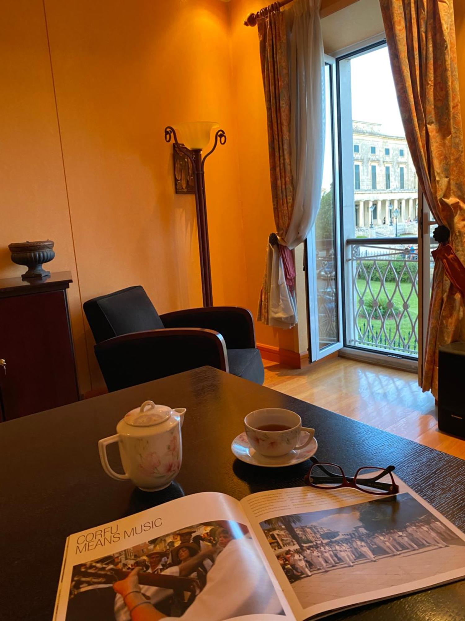 Palazzo Luxury Suite - View To Liston Square & Old Fortress Of Corfu Old Town エクステリア 写真