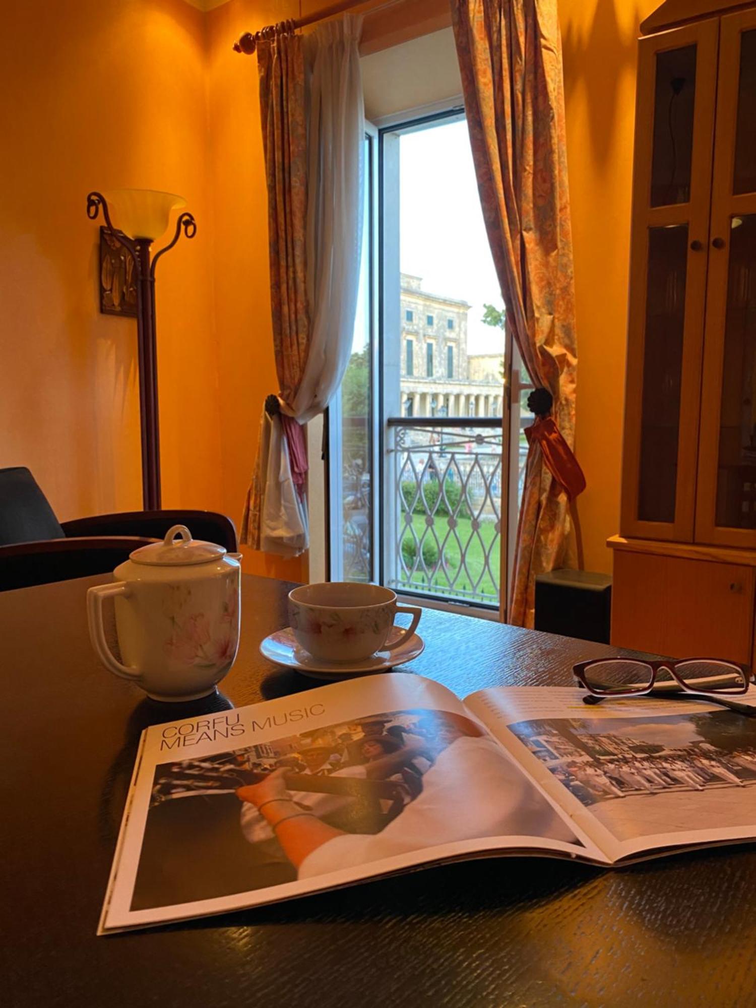 Palazzo Luxury Suite - View To Liston Square & Old Fortress Of Corfu Old Town エクステリア 写真